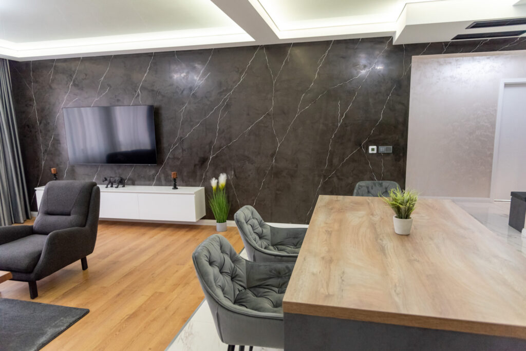Patient apartment above the clinic