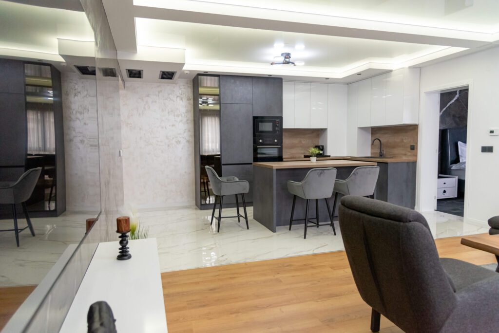 Apartment dining area